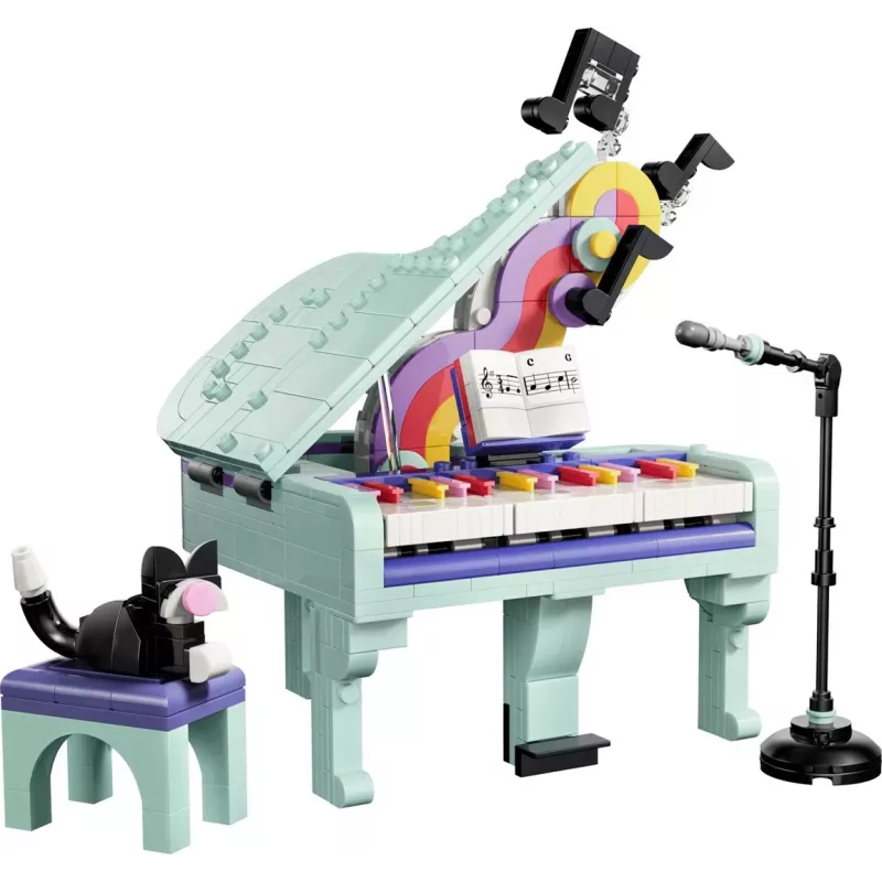 LEGO Creator 3-in-1 31392 Muzikinis pianinas su kate (485 d.)