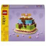 LEGO 40815 Gimtadienio tortas - surenkamas tortas su žvakutėmis (219 d.)