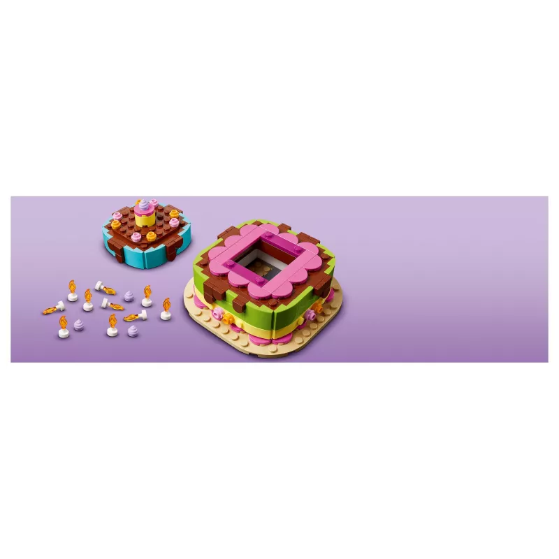 LEGO 40815 Gimtadienio tortas - surenkamas tortas su žvakutėmis (219 d.)