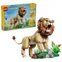 LEGO Creator 3-in-1 31386 Laukiniai gyvūnai: Didingas liūtas (839 d.)