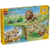 LEGO Creator 3-in-1 31386 Laukiniai gyvūnai: Didingas liūtas (839 d.)