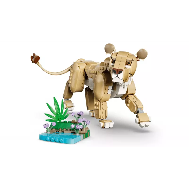 LEGO Creator 3-in-1 31386 Laukiniai gyvūnai: Didingas liūtas (839 d.)