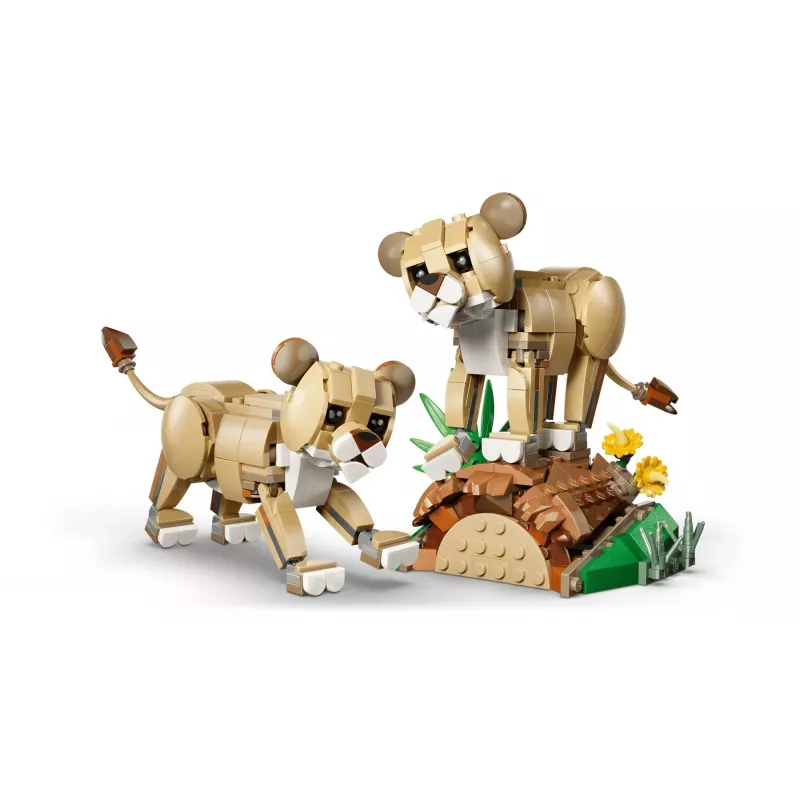 LEGO Creator 3-in-1 31386 Laukiniai gyvūnai: Didingas liūtas (839 d.)