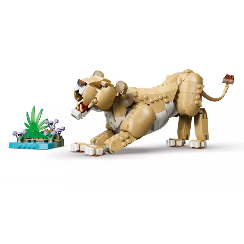 LEGO Creator 3-in-1 31386 Laukiniai gyvūnai: Didingas liūtas (839 d.)
