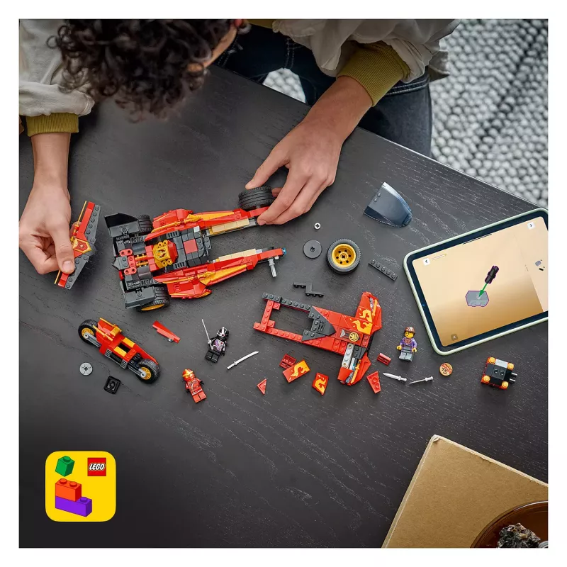 LEGO NINJAGO 71867 X-1 Ninja Charger 15-mečio jubiliejus (691 d.)