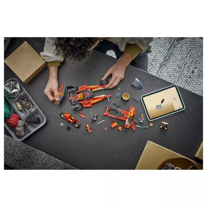 LEGO NINJAGO 71867 X-1 Ninja Charger 15-mečio jubiliejus (691 d.)