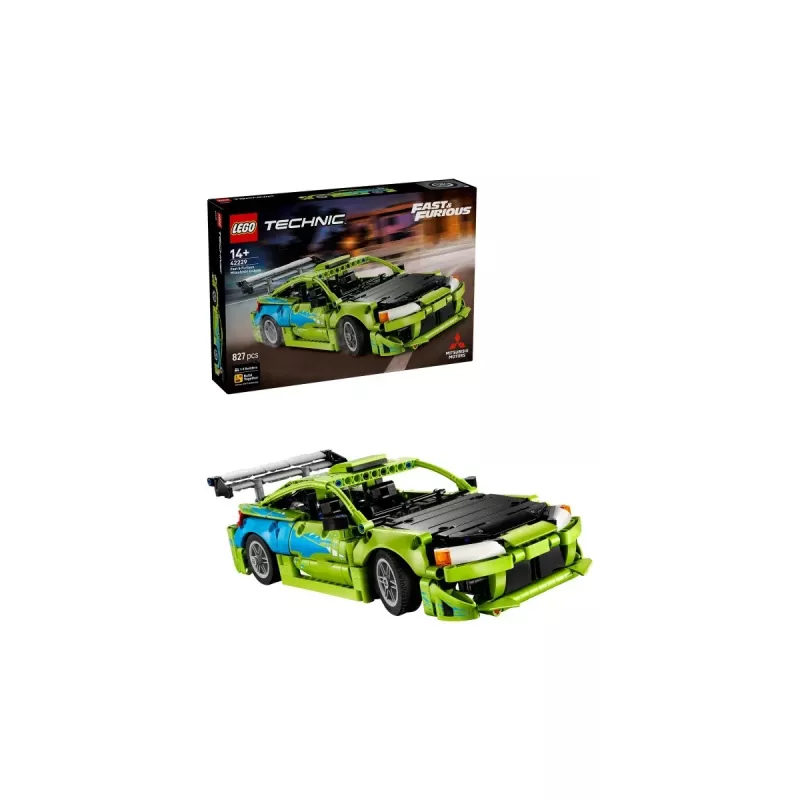 LEGO Technic 42229 Fast & Furious Mitsubishi Eclipse (827 d.)