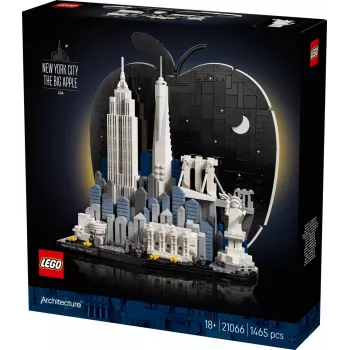 LEGO Architecture 21066 Niujorkas - Didysis obuolys (1465 d.)