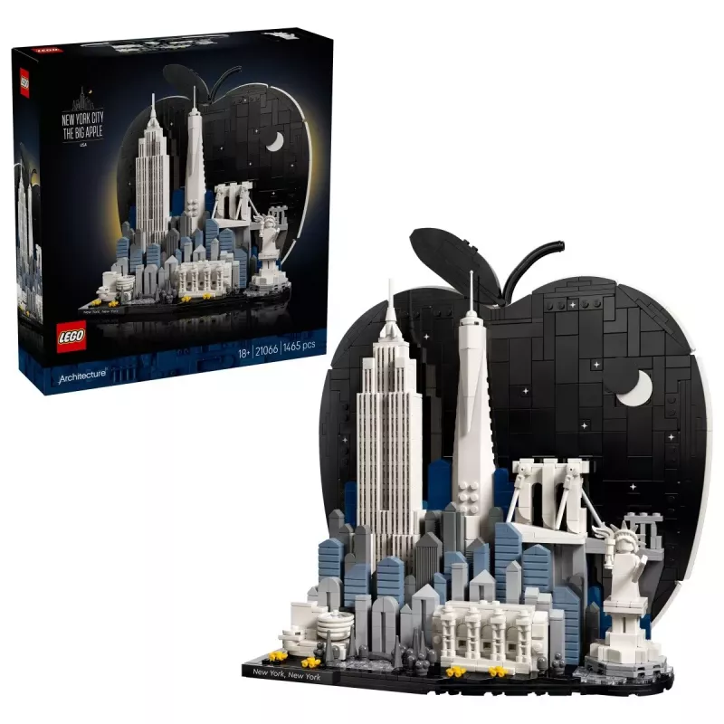 LEGO Architecture 21066 Niujorkas - Didysis obuolys (1465 d.)