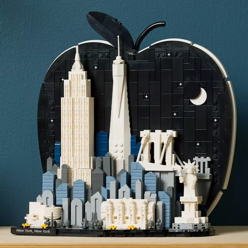 LEGO Architecture 21066 Niujorkas - Didysis obuolys (1465 d.)
