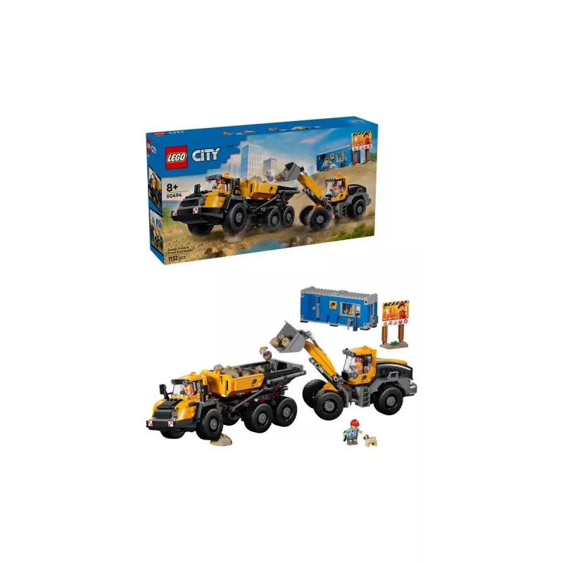 LEGO City 60494 Savivartis ir frontalinis krautuvas (1132 d.)