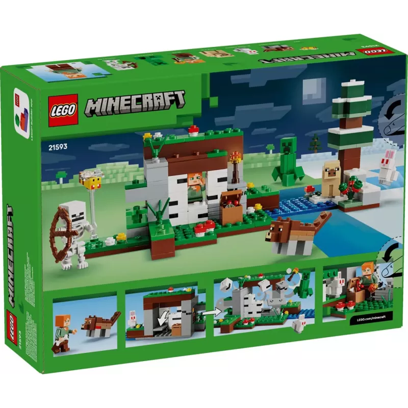 LEGO Minecraft 21593 Pirmosios nakties nuotykis (301 d.)
