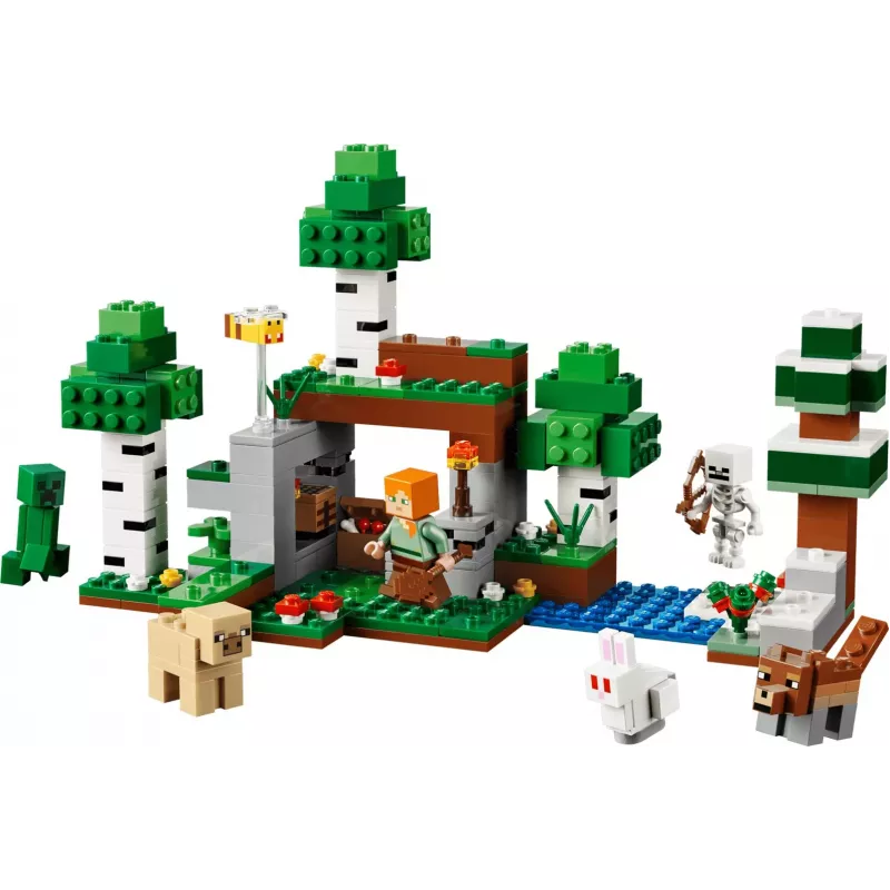 LEGO Minecraft 21593 Pirmosios nakties nuotykis (301 d.)