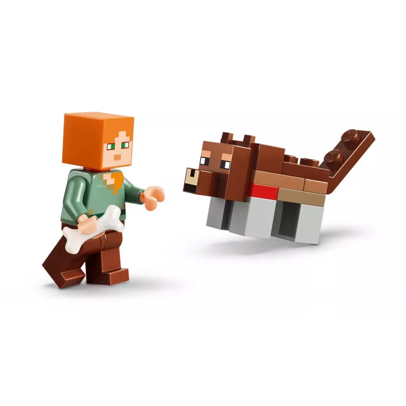 LEGO Minecraft 21593 Pirmosios nakties nuotykis (301 d.)