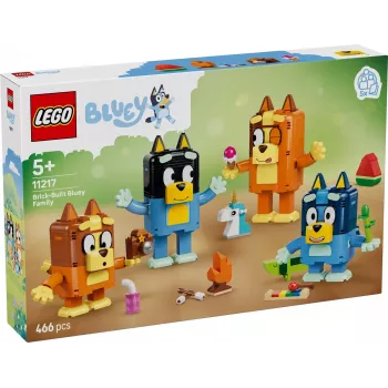 LEGO Bluey 11217 Iš kaladėlių sukurta Bluey šeima (466 d.)