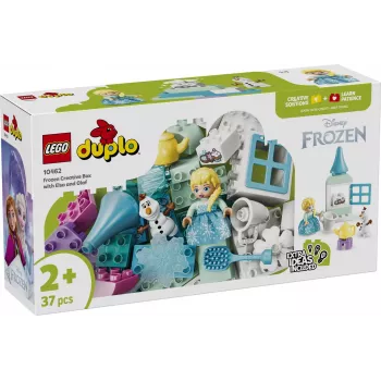 LEGO DUPLO Disney 10462 Ledo šalies kūrybinė dėžė su Elza ir Olafu (37 d.)