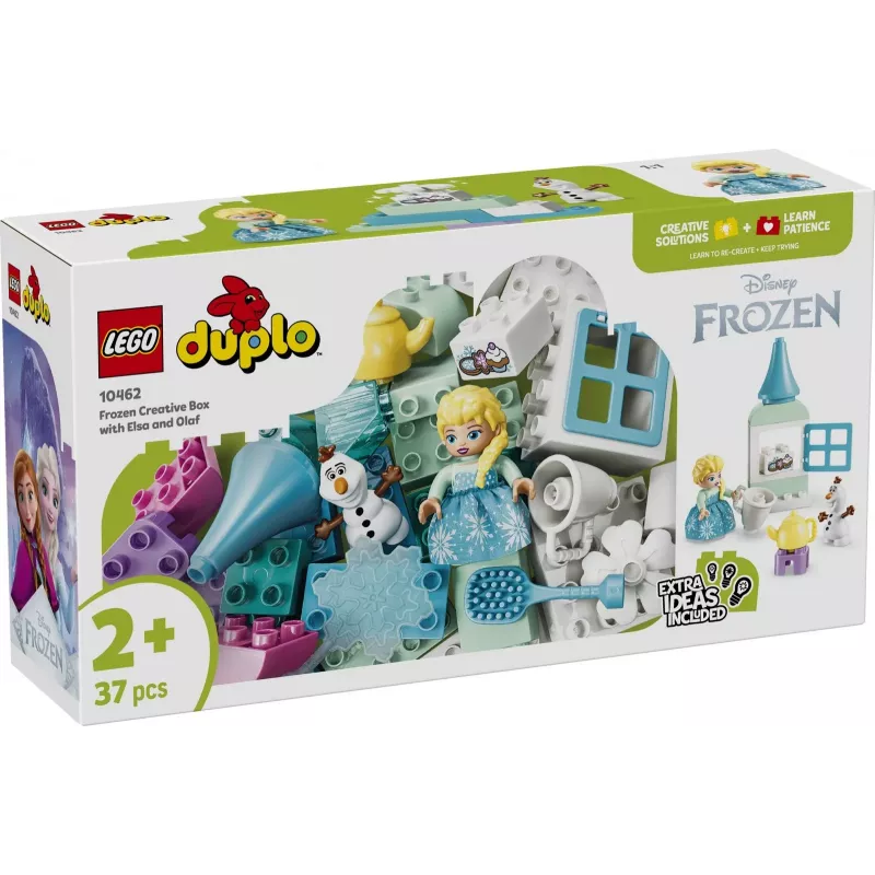 LEGO DUPLO Disney 10462 Ledo šalies kūrybinė dėžė su Elza ir Olafu (37 d.)