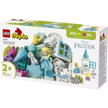 LEGO DUPLO Disney 10462 Ledo šalies kūrybinė dėžė su Elza ir Olafu (37 d.)