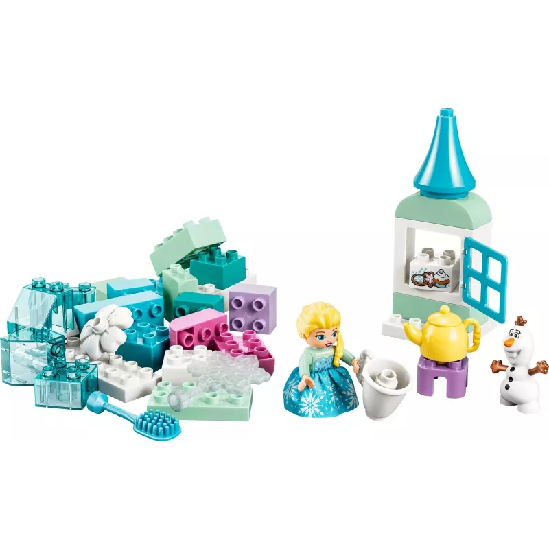 LEGO DUPLO Disney 10462 Ledo šalies kūrybinė dėžė su Elza ir Olafu (37 d.)