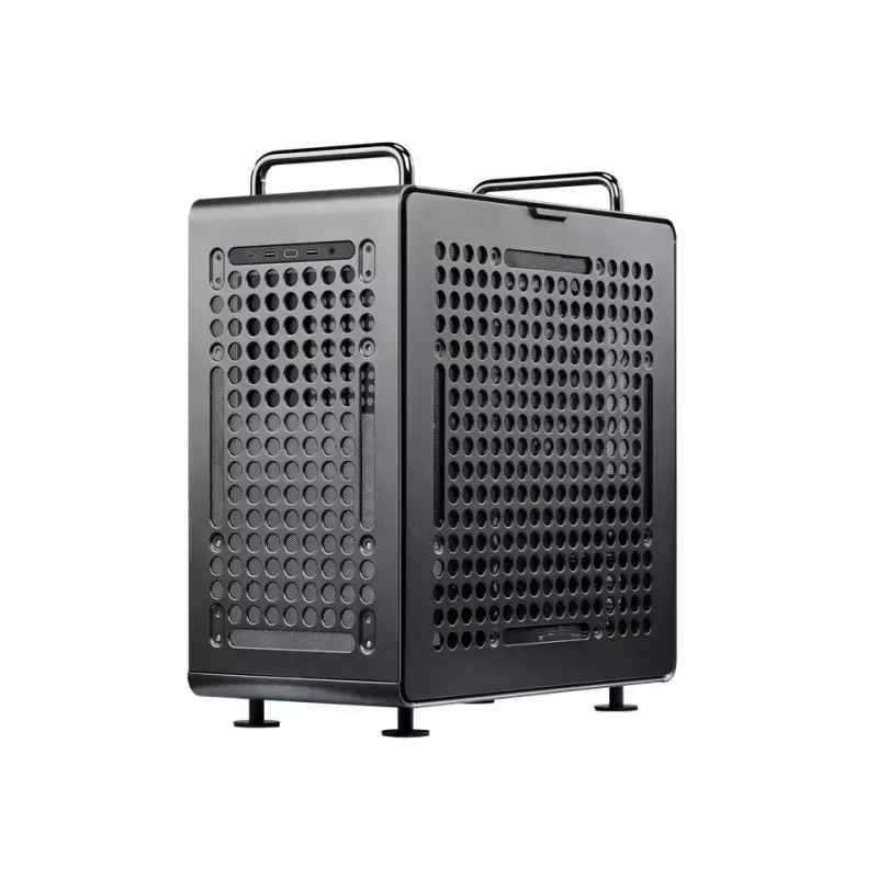 Cooler Master QUBE 540 Stardust Iron ATX Mid-Tower korpusas (grūdintas stiklas)