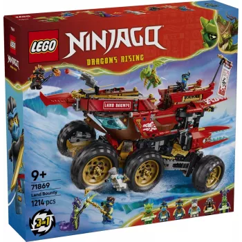 LEGO NINJAGO 71869 Land Bounty sausumos laivas (1214 d.)