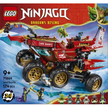 LEGO NINJAGO 71869 Land Bounty sausumos laivas (1214 d.)