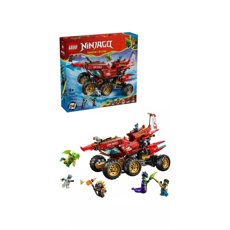 LEGO NINJAGO 71869 Land Bounty sausumos laivas (1214 d.)