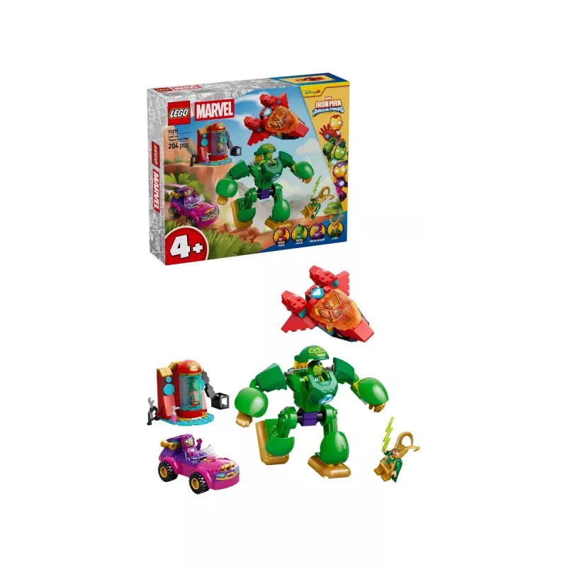 LEGO Marvel 11211 Lokis prieš Geležinio žmogaus komandą (204 d.)