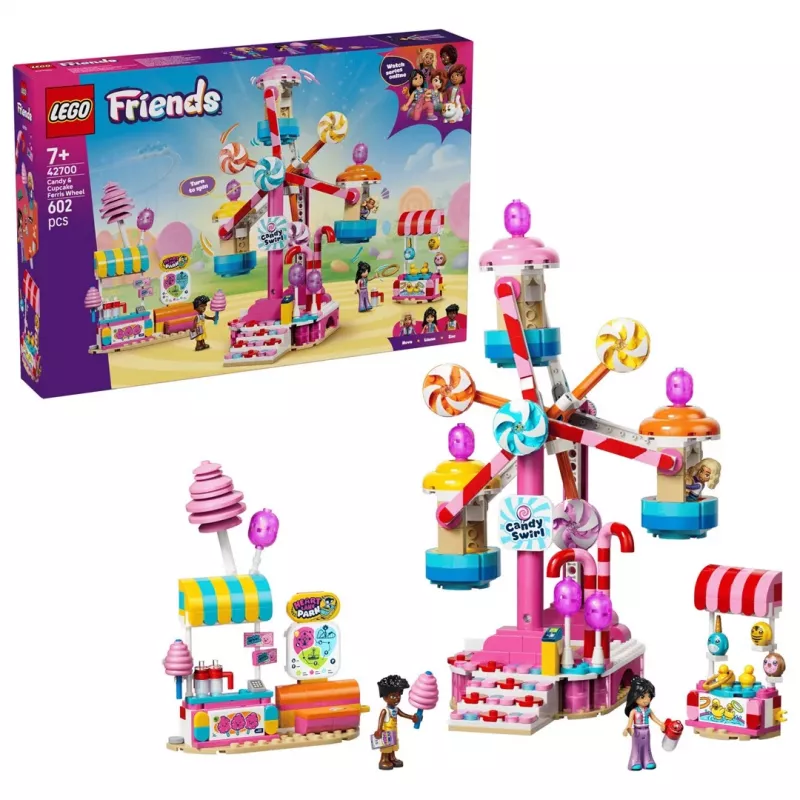 LEGO Friends 42700 Saldainių ir keksiukų apžvalgos ratas (602 d.)