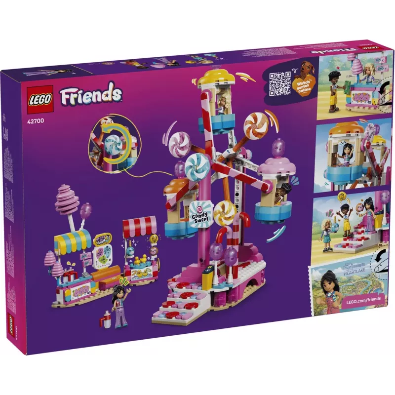 LEGO Friends 42700 Saldainių ir keksiukų apžvalgos ratas (602 d.)