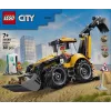 LEGO City 60480 Geltonas ekskavatorius-krautuvas (301 d.)