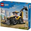LEGO City 60480 Geltonas ekskavatorius-krautuvas (301 d.)