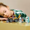 LEGO City 60480 Geltonas ekskavatorius-krautuvas (301 d.)