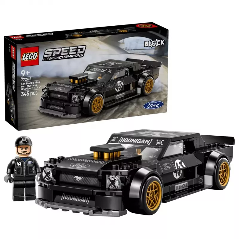 LEGO Speed Champions 77262 Ken Block '65 Ford Mustang Hoonicorn V1 (345 d.)