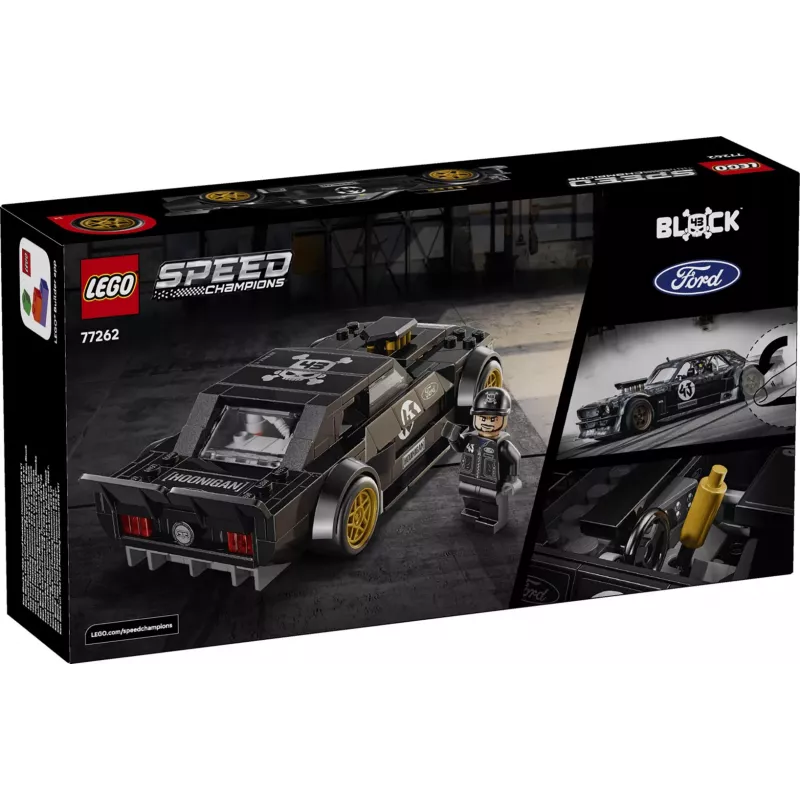 LEGO Speed Champions 77262 Ken Block '65 Ford Mustang Hoonicorn V1 (345 d.)