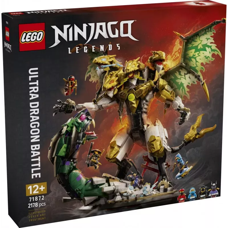 LEGO NINJAGO 71872 Ultra drakono mūšis (2178 d.)