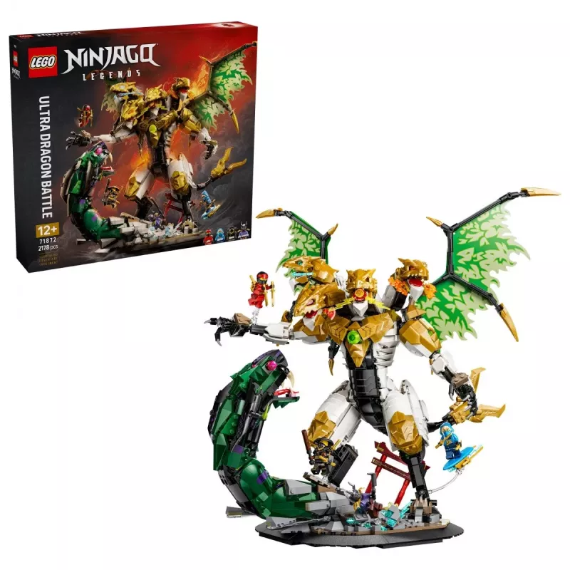 LEGO NINJAGO 71872 Ultra drakono mūšis (2178 d.)