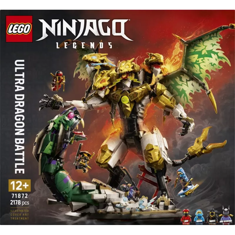 LEGO NINJAGO 71872 Ultra drakono mūšis (2178 d.)