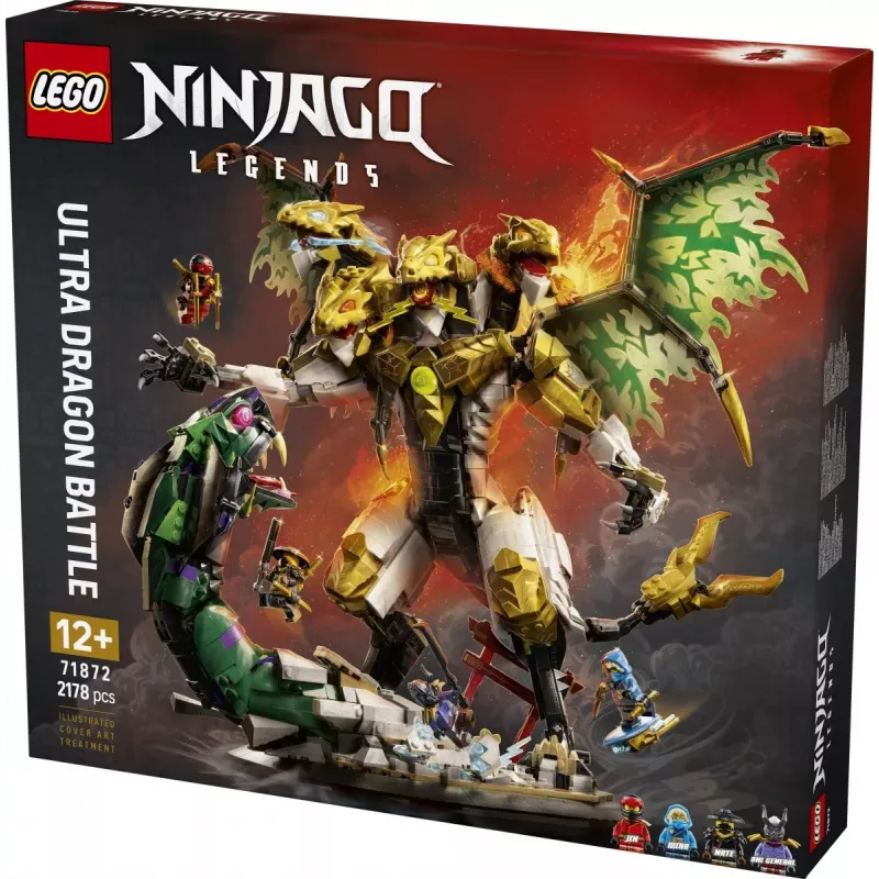 LEGO NINJAGO 71872 Ultra drakono mūšis (2178 d.)