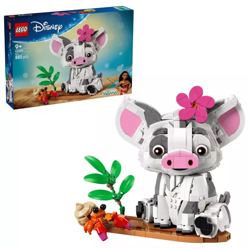 LEGO Disney 43292 Pua (Vaiana) surenkama figūra (885 d.)