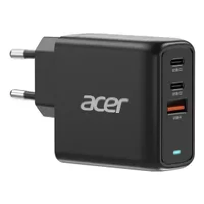 Acer 67W USB-C 3 prievadų GaN įkroviklis (USB-C / USB-A)