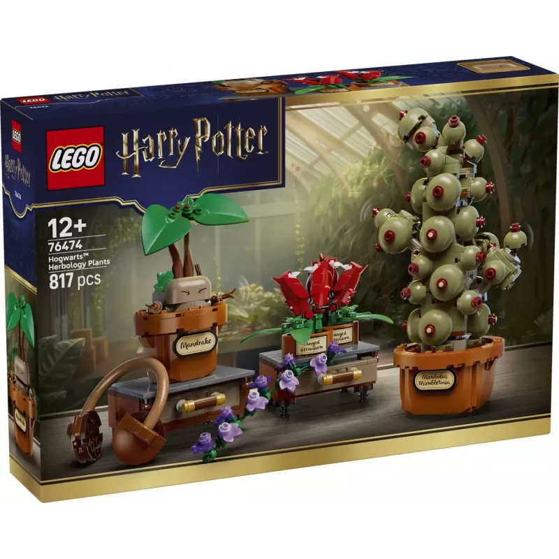 LEGO Harry Potter 76474 Hogvartso Žolininkystės augalai (817 d.)