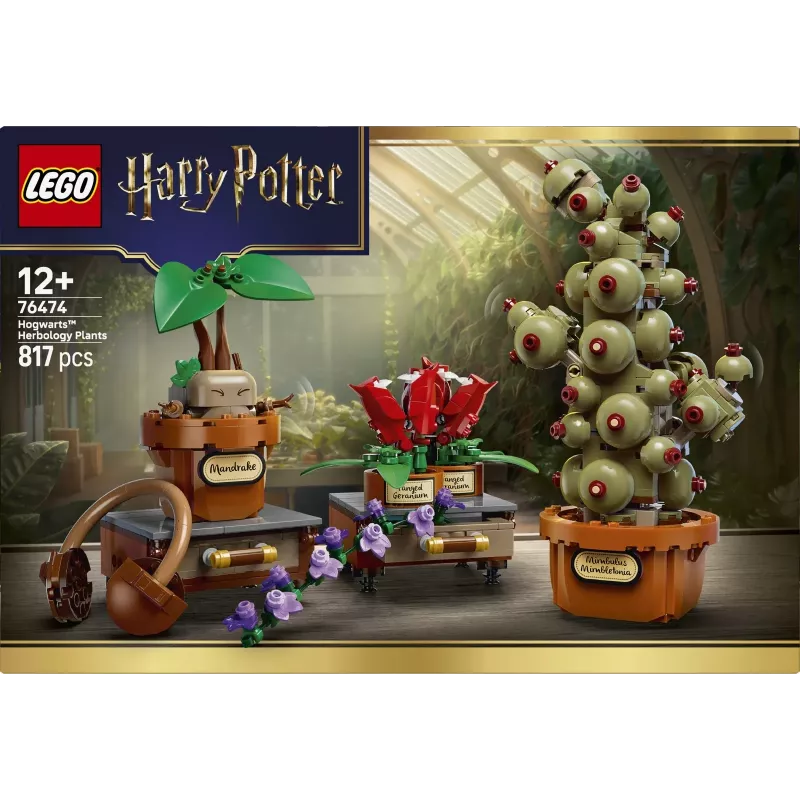 LEGO Harry Potter 76474 Hogvartso Žolininkystės augalai (817 d.)