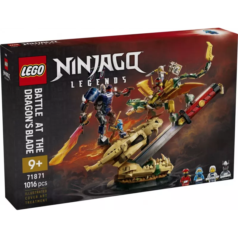 LEGO NINJAGO 71871 Mūšis prie Drakono ašmenų (1016 d.)