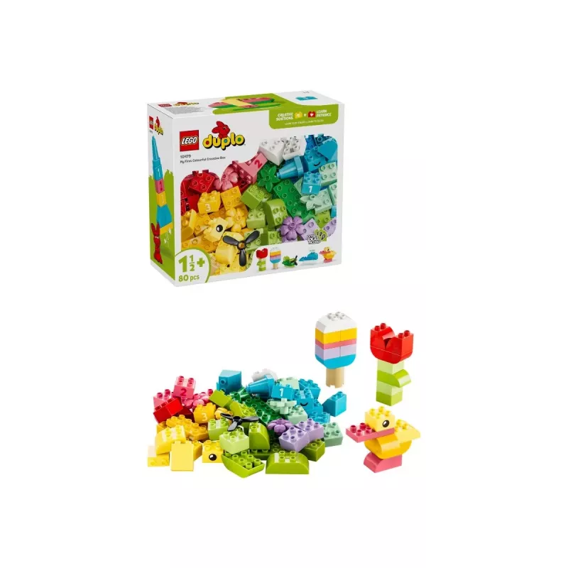 LEGO DUPLO 10479 Spalvinga kūrybinė dėžė (80 d.)