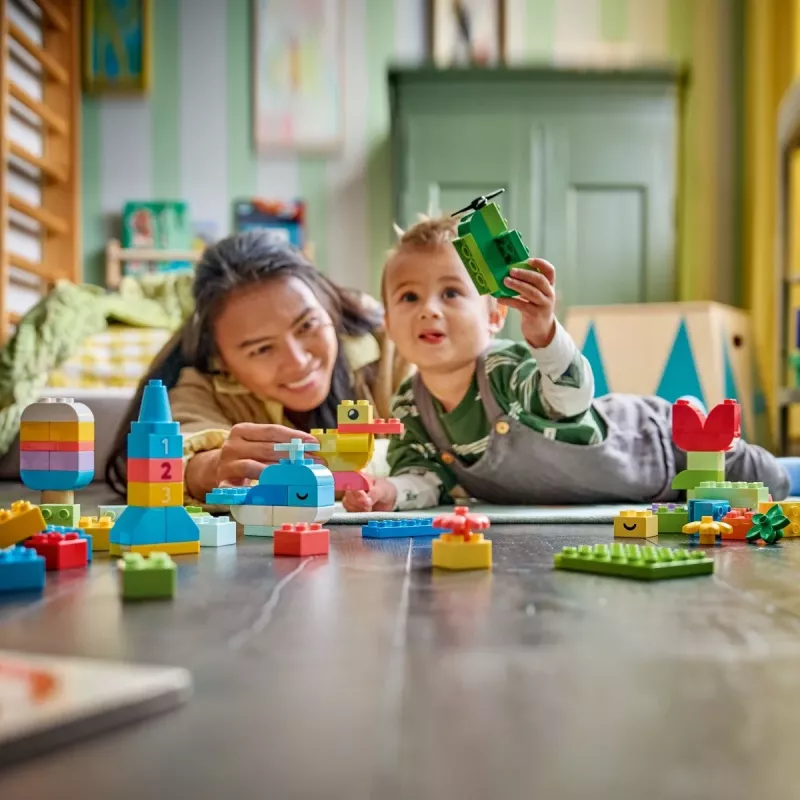 LEGO DUPLO 10479 Spalvinga kūrybinė dėžė (80 d.)