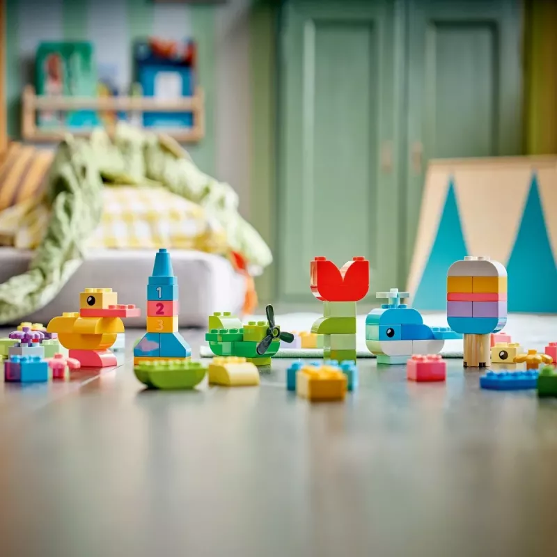 LEGO DUPLO 10479 Spalvinga kūrybinė dėžė (80 d.)