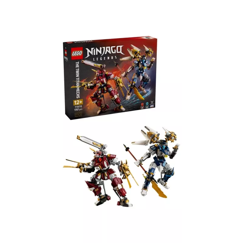 LEGO NINJAGO 71870 Titanų robotų dvynukai (1707 d.)