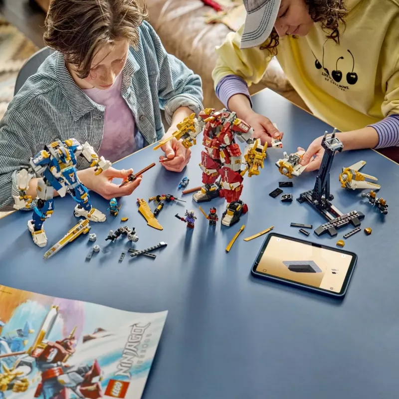 LEGO NINJAGO 71870 Titanų robotų dvynukai (1707 d.)