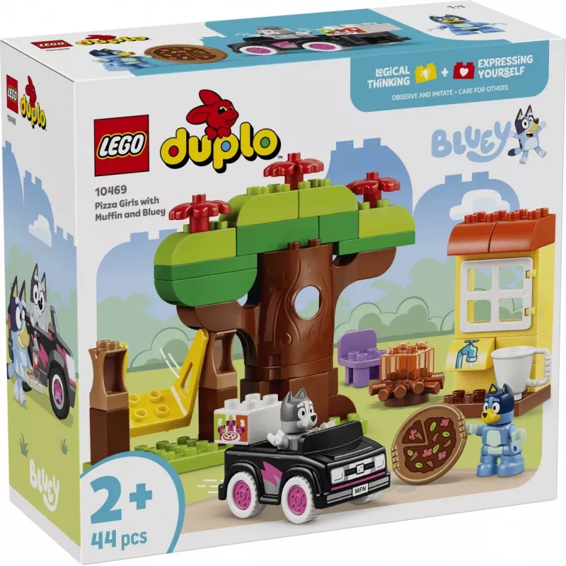 LEGO DUPLO Bluey 10469 Mufinos ir Bluey picerija (44 d.)